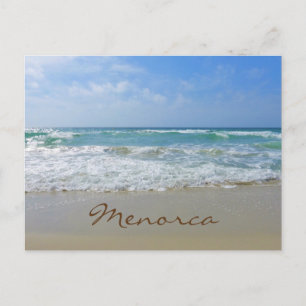Menorca Beach and Sea Postcard