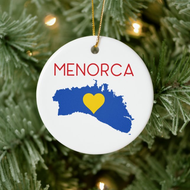 Menorca Ceramic Tree Decoration (Tree)