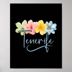 Menorca Flowers Spain Learic Islands Floral Vacati Poster
