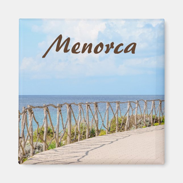 Menorca Traditional Fence Souvenir Magnet (Front)