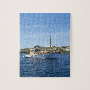 Menorcan Motor Boat Jigsaw Puzzle