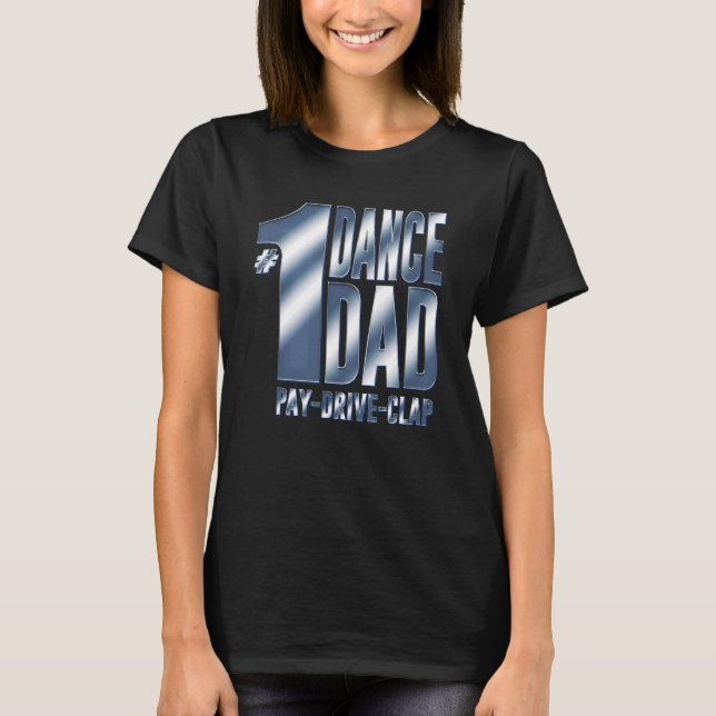 Mens 1 Dance Dad T-Shirt (Front)