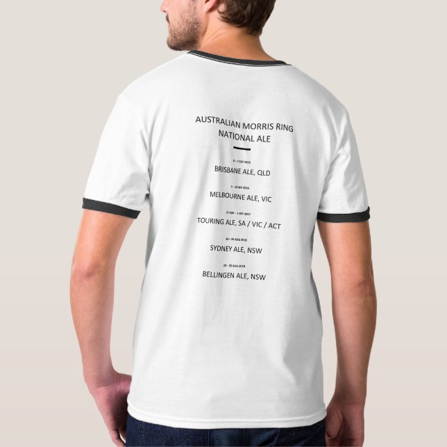 Mens 2019 ALE T-Shirt (Back)