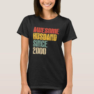 Mens 23rd Wedding Anniversary for Him Awesome Husb T-Shirt