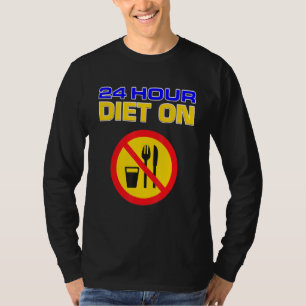 Mens 24 Hour Diet On Intermittent Nutritional Heal T-Shirt