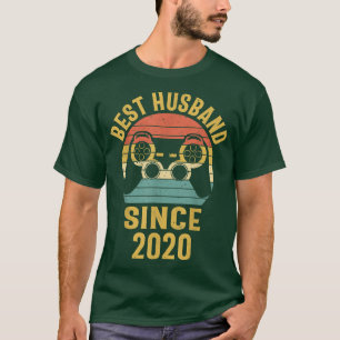 Mens 2nd Wedding Anniversary Best Husband Since 20 T-Shirt