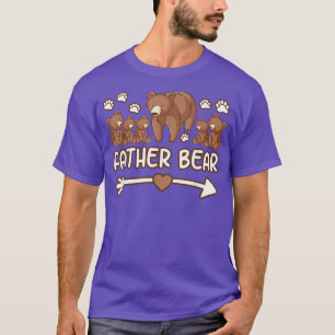 mens 4 cubs shirts, daddy bear tshirt for for fath