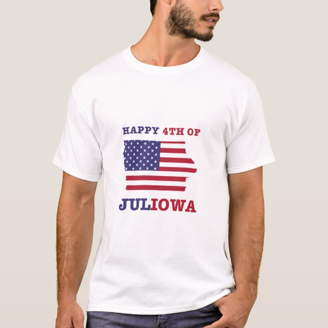 Men's 4th of JULIOWA T-Shirt (Front)