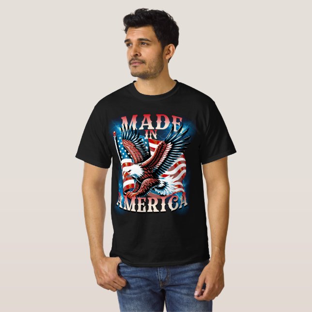 Mens 4th of July T-Shirt (Front Full)
