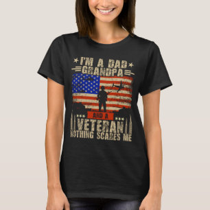 Mens 4th Of July _ Usa Flag _ A Dad Grandpa And A T-Shirt