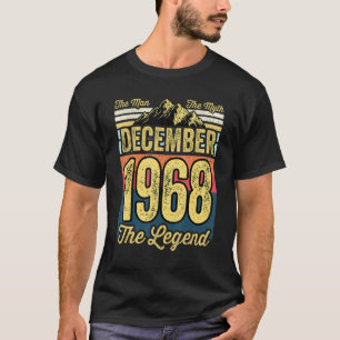 Mens 53rd Birthday The Man The Myth The Legend Dec T-Shirt