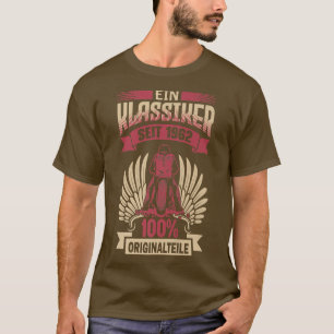 Mens 60th Birthday Man Biker Legend Motorcycle Fun T-Shirt