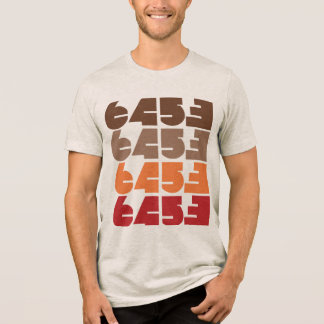 Men's 6453 Block Graphic Tee