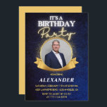 Mens 70th birthday invitations  Elegant Chic<br><div class="desc">Mens 70th birthday invitations Elegant Chic</div>