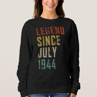 Mens 78 Years Old Legend Since July 1944 78th Birt Sweatshirt