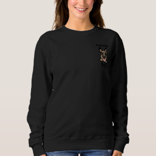 Mens A Present For German Shepherd Dog Dad On Fat Sweatshirt