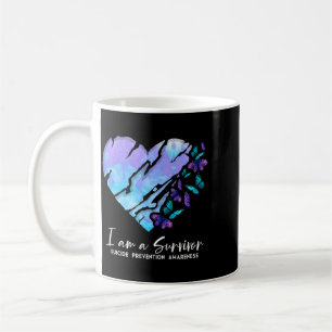 Mens A Survivor Prevention Awareness Performance Coffee Mug