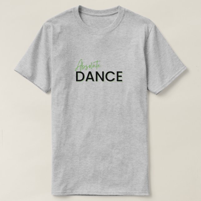 Men's Absolute Dance logo  T-Shirt (Design Front)