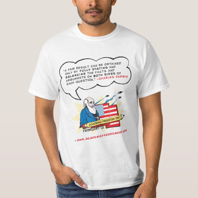 Men's Academic Freedom T-Shirt (Front)