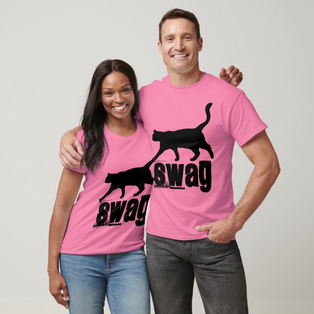 MENS Adidas Cat T-Shirt, SWAG T-Shirt (Unisex)