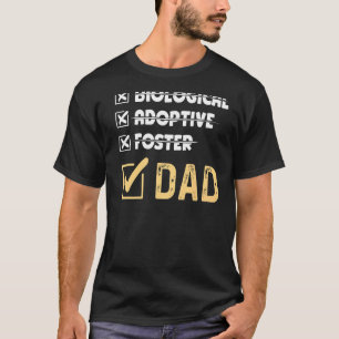 Mens Adoptive Dad Happy Adoption Day New Parents T-Shirt