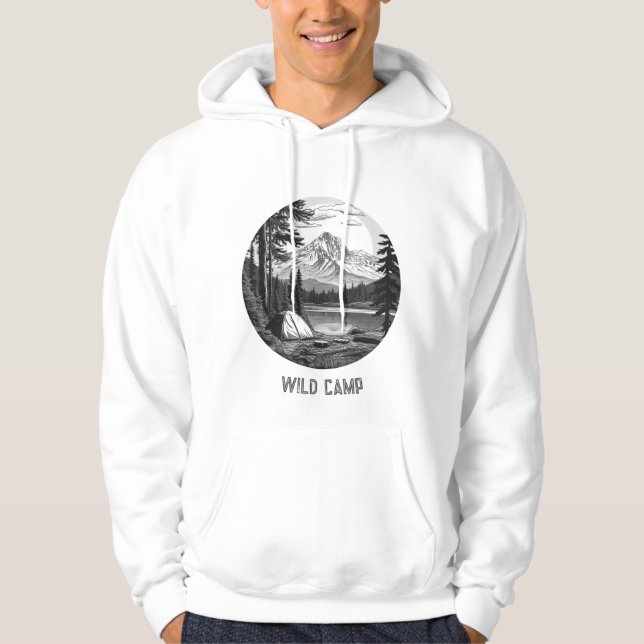 Men's Adult Pullover Hoodie  (Front)