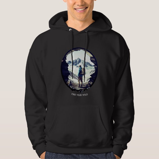 Men's Adult Pullover Hoodie  (Front)