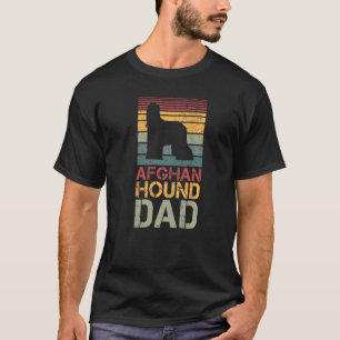 Mens Afghan Hound Dad Vintage Dog Dogs Clothing Pa T-Shirt