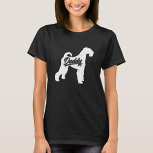 Mens Airedale Terrier Daddy Papa Fathers Of Aireda T-Shirt