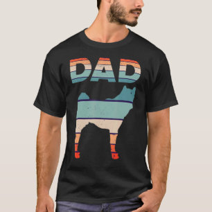 Mens Akita Dad Retro Vintage Akita Inu Shiba Inu A T-Shirt