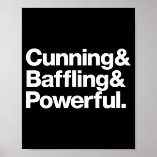 Mens alcoholics anonymous aa na sober cunning poster