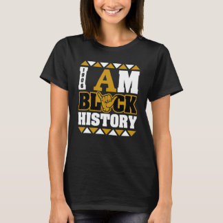 Mens Alpha African Fraternity 1906 I Am Black Hist T-Shirt