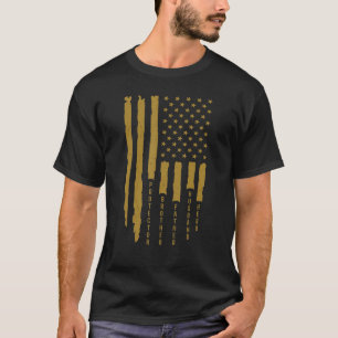 Mens American Flag Protector Brother Father Husban T-Shirt