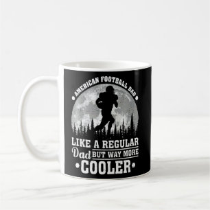 Mens American Football Dad Like A Regular Dad Fat Coffee Mug