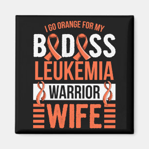 Mens Aml Leukaemia Design For A Husband Of A Magnet