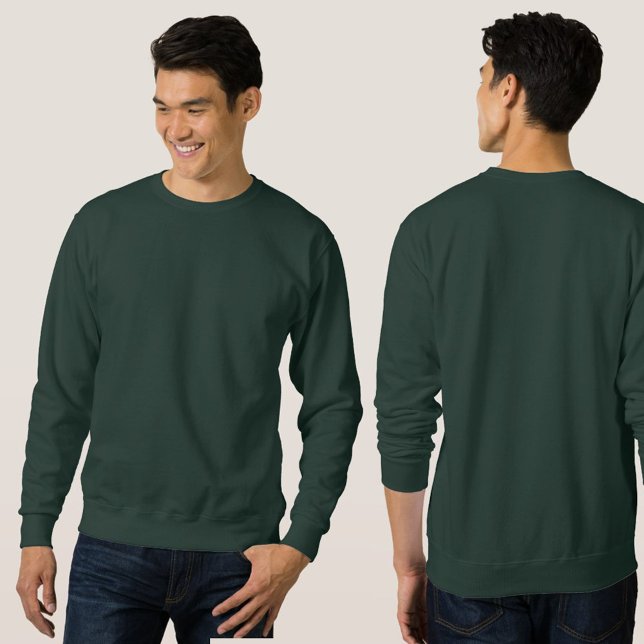 Men's and Unisex Dark Coloured Replaced Image Sweatshirt (Creator Uploaded)