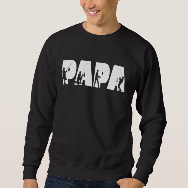 Mens Angler Daddy Sweatshirt (Front)