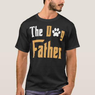 Mens Animal Dog Father Daddy Best Dad Happy Father T-Shirt