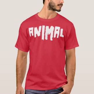 Mens ANIMAL Gym Fitness Workout Bodybuilding Motiv T-Shirt