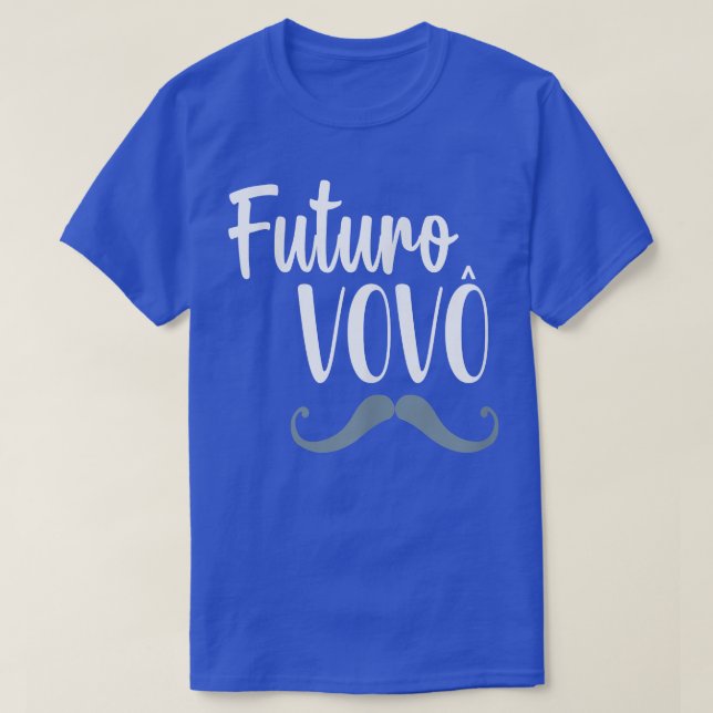 Mens Anuncio De Gravidez Para Vovo Portuguese Gran T-Shirt (Design Front)