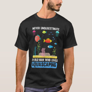 Mens Aquascaper The Fish Keeper Aquascaping T-Shirt