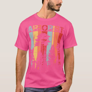 Mens Arborist Retro Tree Surgeon Trees Doctor Funn T-Shirt