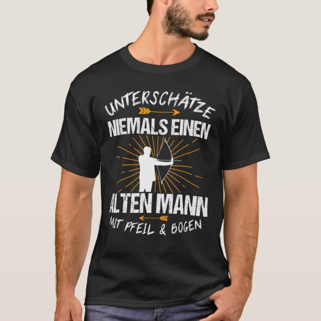 Mens Archery Arrow  1 T-Shirt (Front)