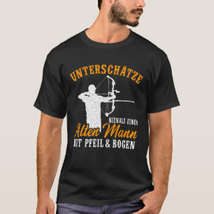 Mens Archery Arrow Bow T-Shirt
