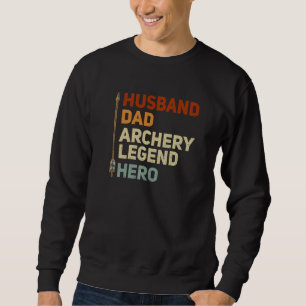 Mens Archery For Your Archery Husband Sweatshirt