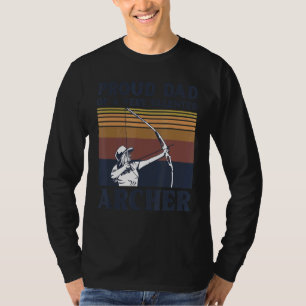 Mens Archery Quote For A Dad Of An Archer T-Shirt