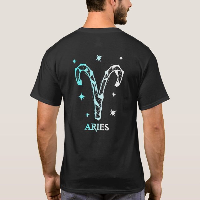 Mens Aries T-Shirt (Back)