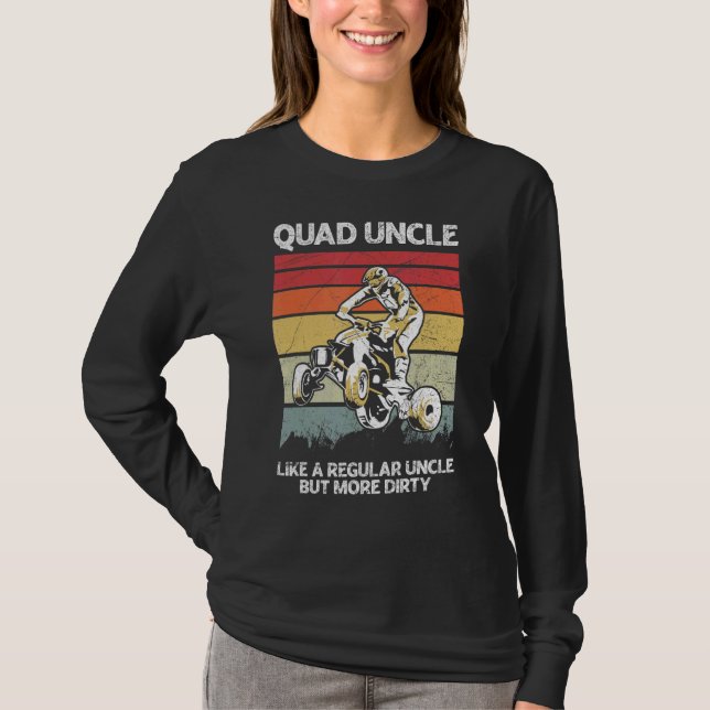 Mens Atv Quote For Your Quad Uncle T-Shirt (Front)