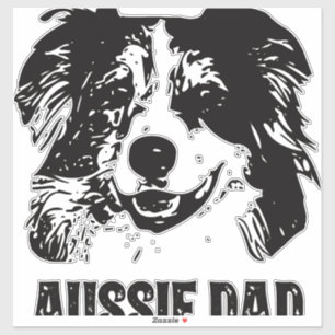 Mens Aussie Dad - Australian Shepherd Dog Dad