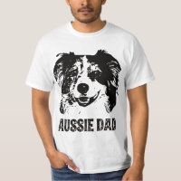 Mens Aussie Dad - Australian Shepherd Dog Dad 